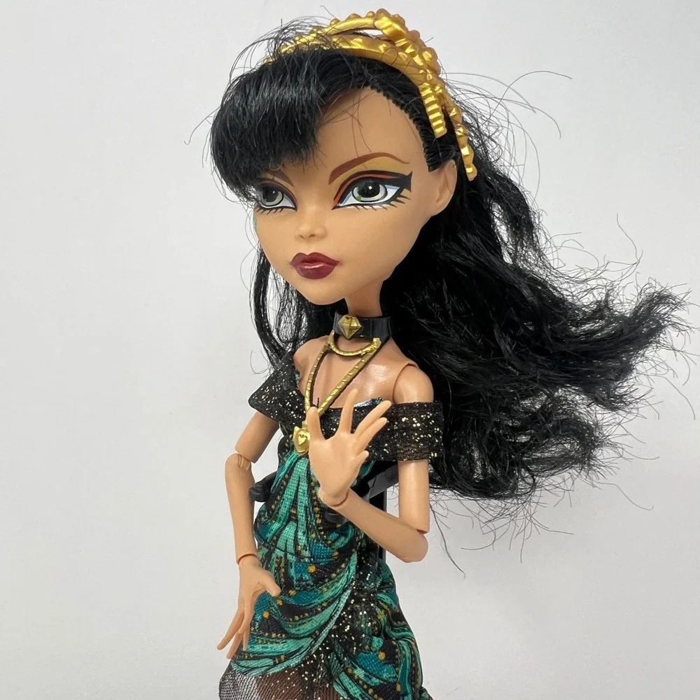 Monster High Cleo De Nile Doll Frights Camera Action 2008 Egyptian Princess